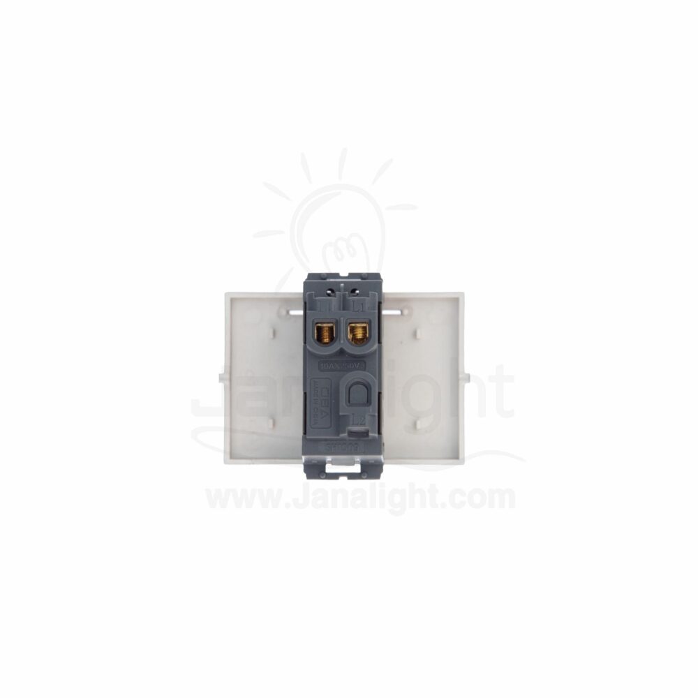 OSA زر جرس عريض بني 3 osa big bell switch dark brown